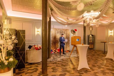Pasteur Room Photo booth set up