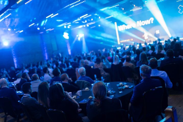 The Porter Tun conference centre London LED Blue