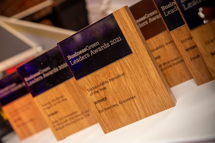 Business Green Awards prize