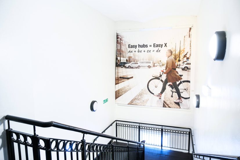 Egain Branding Staircase