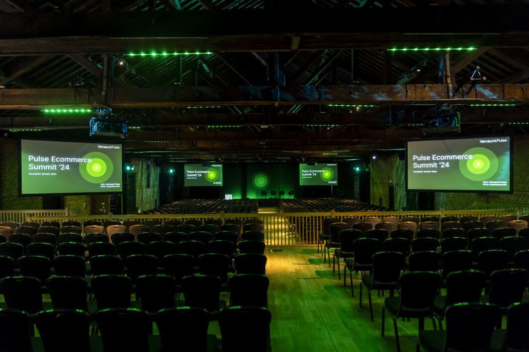 Porter Tun Theatre Setup - Vervaunt Pulse eCommerce Summit '24