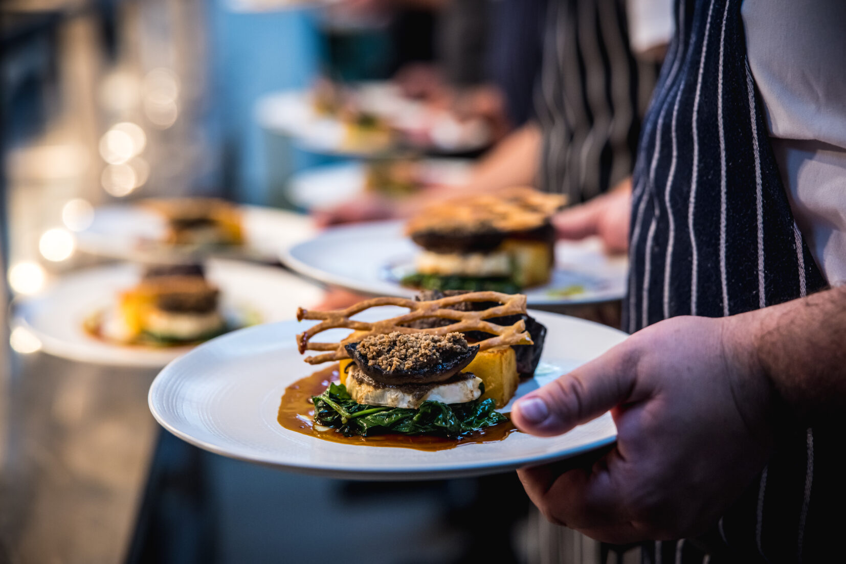 Corporate event food at The Brewery