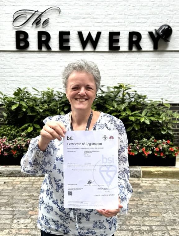 The Brewery’s Continued Commitment To ISO 20121: Sustainable Event Management